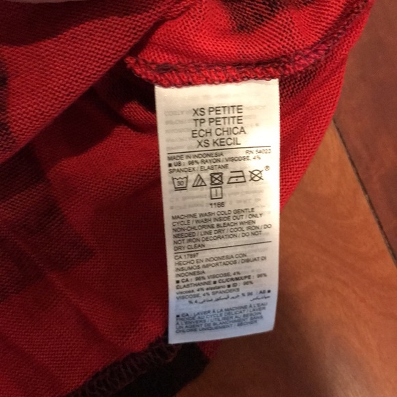 Womens Buffalo Plaid Long Sleeve Shirt - Picture 4 of 5